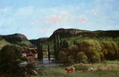 View of Ornans, 1864 by Gustave Courbet